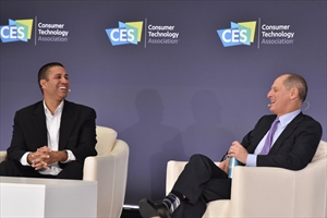 Ajit Pai - CES 2020 - Crédito: CTA