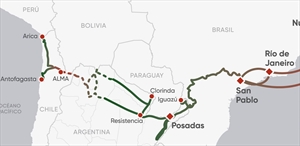 La articulación con Brasil permitió acceder a los cables submarinos que amarran ese país - Crédito: Datco