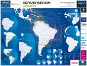 Mapa de Carriers en América latina 2020 - Crédito: © 2020 Convergencialatina