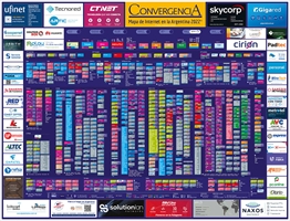 Mapa de Internet en la Argentina 2022 - Crédito: © 2022 Grupo Convergencia