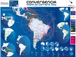 Carriers Map in Latin America 2024 - Credit: © 2024 Convergencialatina