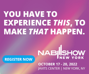 NAB Show New York - 20 de Octubre